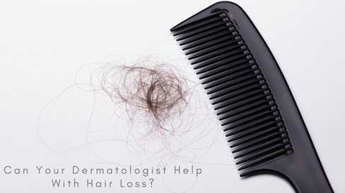 can your dermatologist help with hair loss?